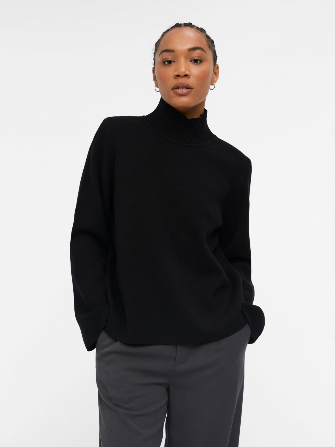 OBJREYNARD Pullover - Black